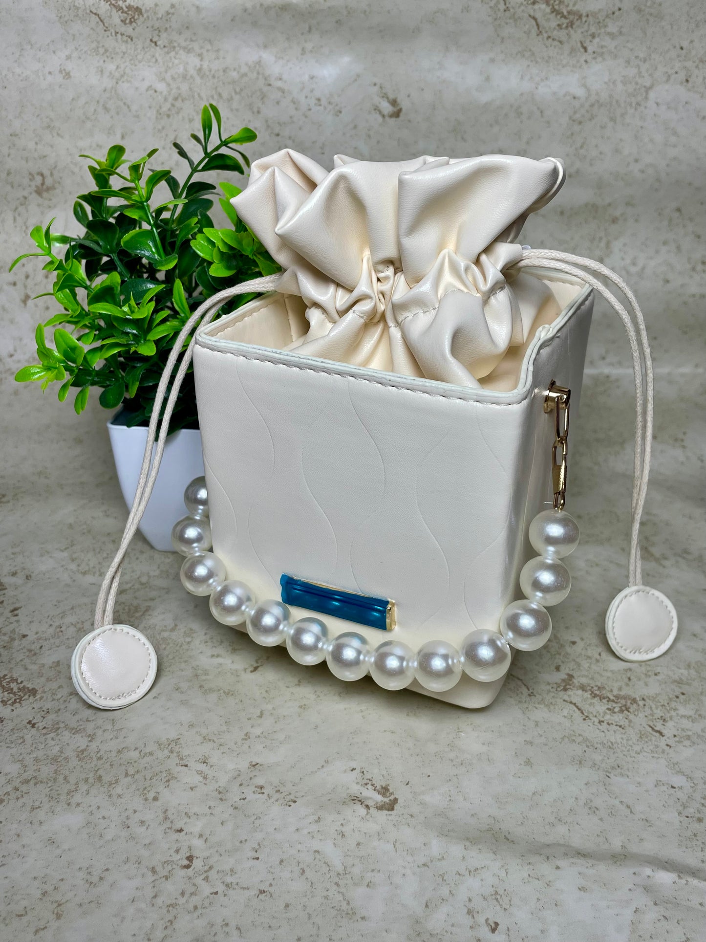 Ivory Pearl Bag