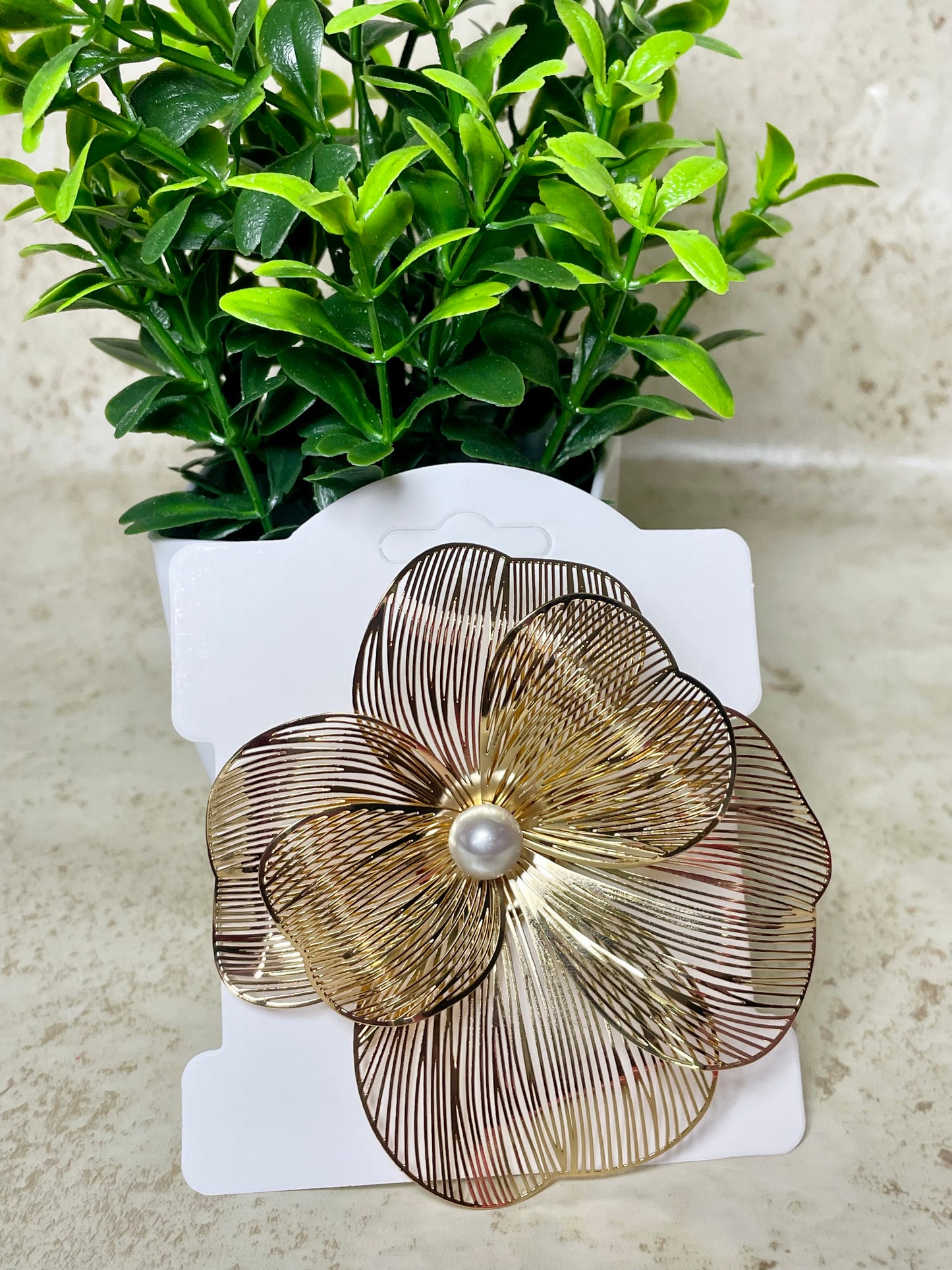 Golden Petal Lace