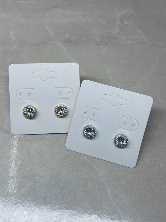 Classic Diamond Studs