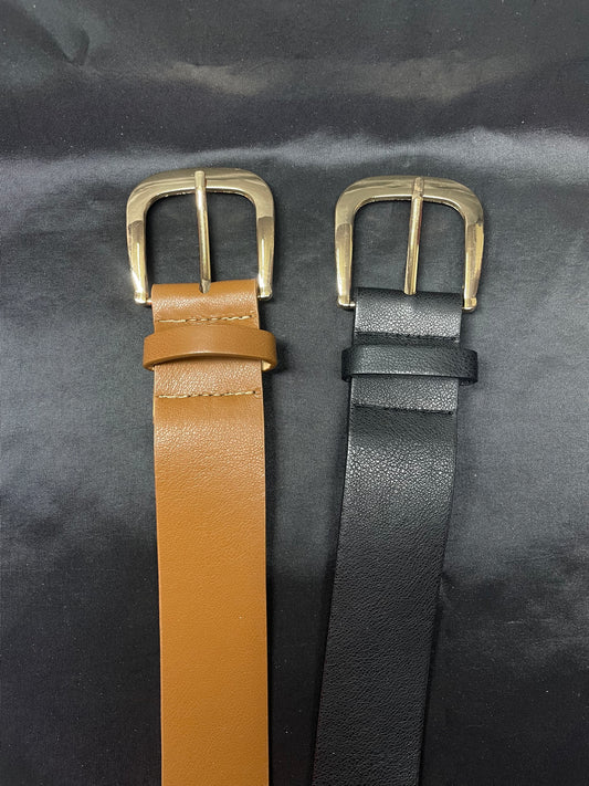 Signature Curve Buckle Belt
