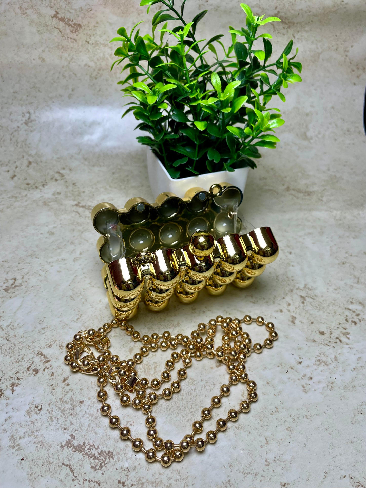Beaded Mini Bag