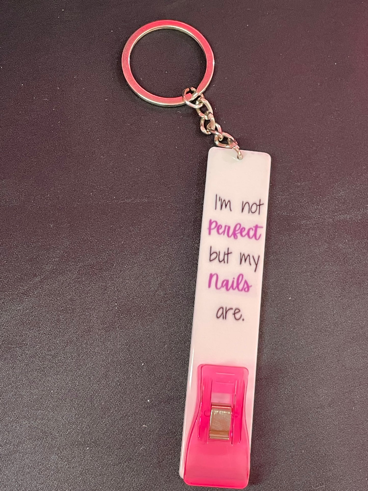 I'm Not Perfect Card Grabber