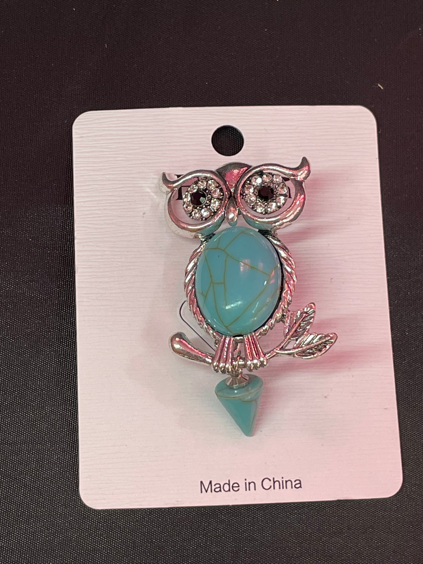 Turquoise Owl Gaze
